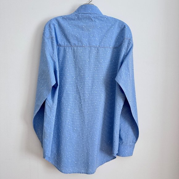 ROBERT GRAHAM made in India Blue 100% cotton Mens Shirt - Medium - Picture 5 of 11